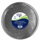 Chef Elite Foil Round Serving Tray ~ 12" Diameter-0