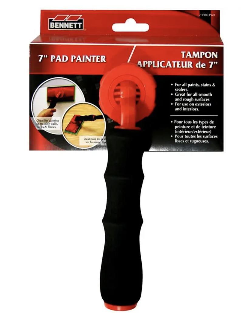 Bennett 7" Pro Pad Painter w/Soft Grip Handle-0