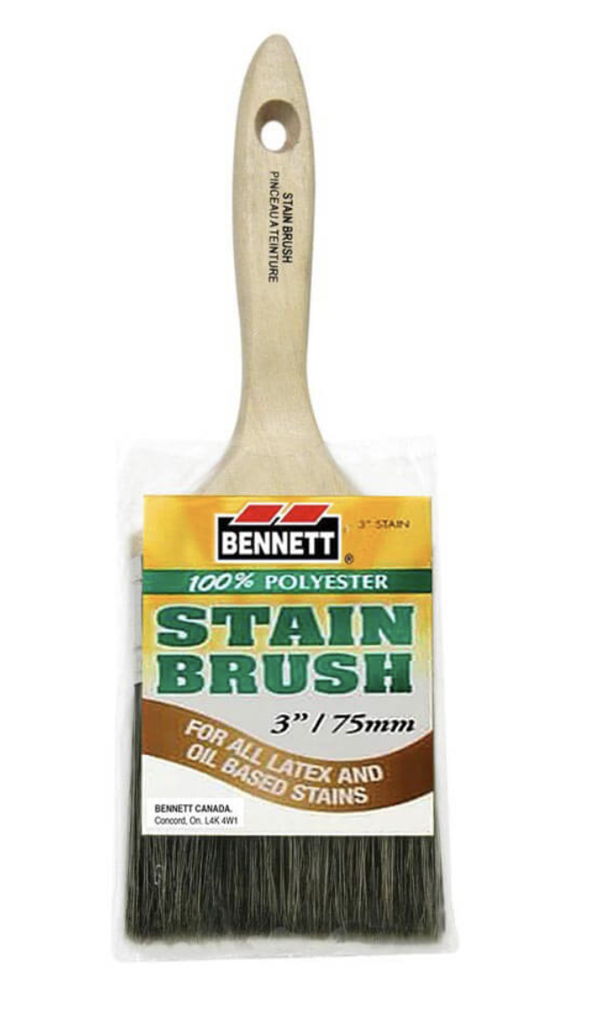 Bennett Stain Paint Brush ~ 3"-0