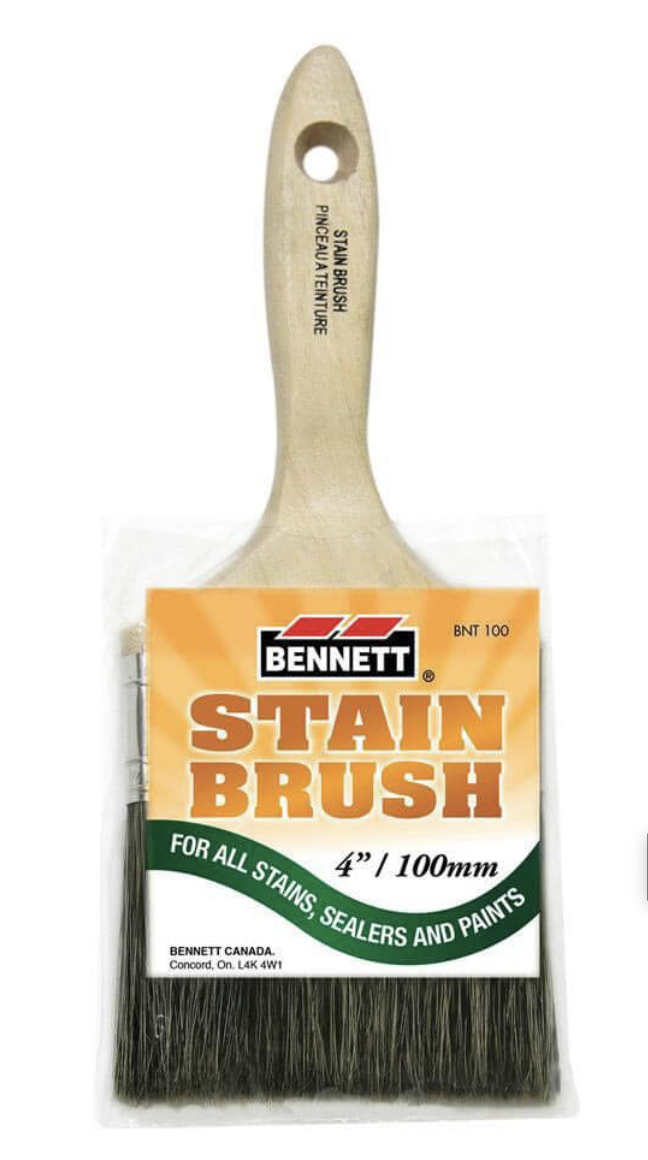Bennett Stain Paint Brush ~ 4"-0