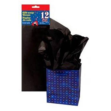Tissue Paper - BLACK ~ 10 per pack-0