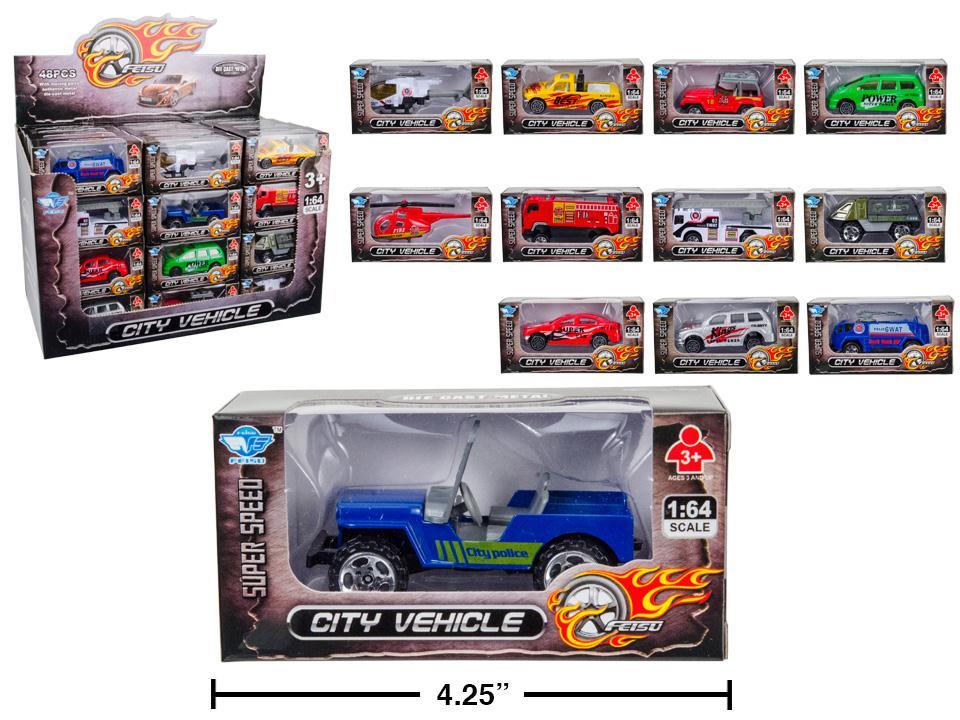 Die-Cast City Vehicles -0