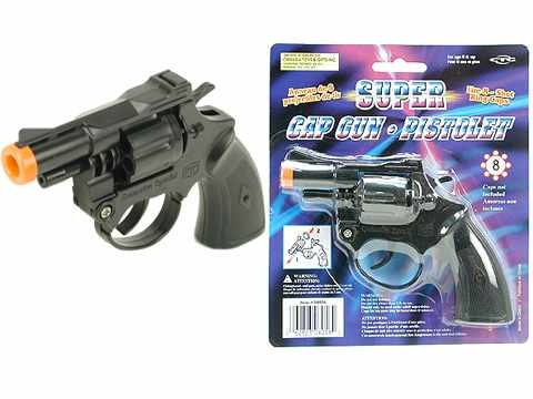 8-Shot Cap Gun ~ Revolver Style-0
