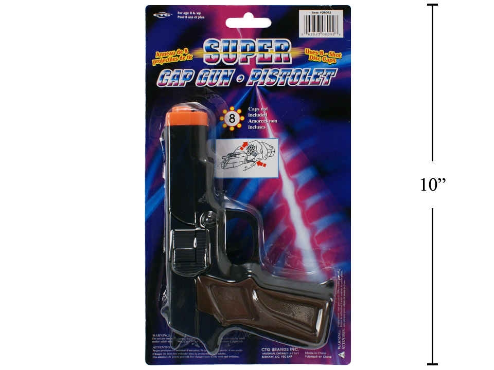 8-Shot Cap Gun ~ Hand Gun Style-0