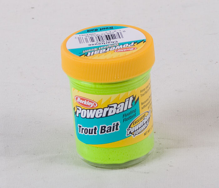 Berkley PowerBait Trout Bait ~ Chartreuse -0