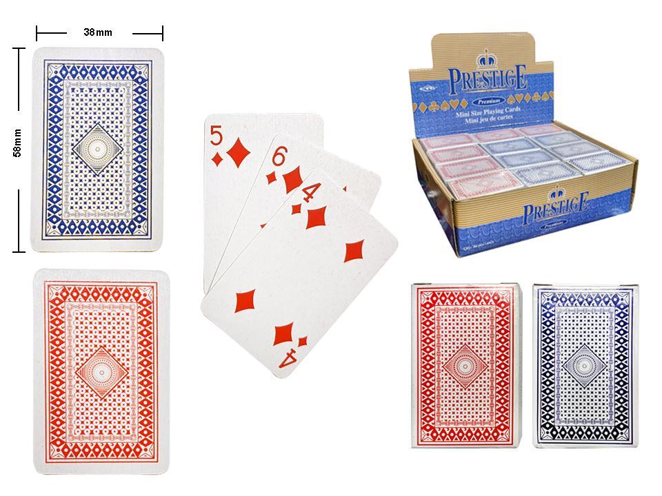 Mini Playing Cards in Plastic Case-0