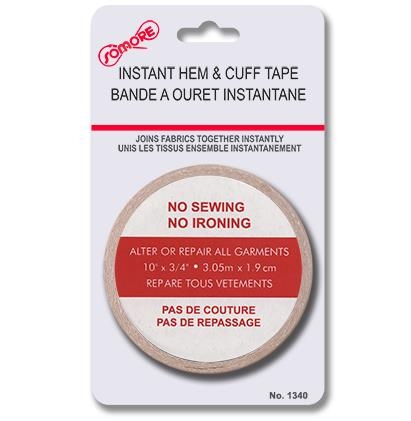 Hem & Cuff Tape ~ 10' x 11/16"-0