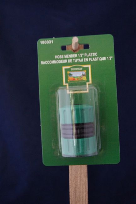 Hose Mender 1/2" ~ Plastic-0
