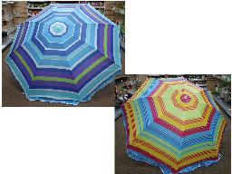 Beach Umbrella w/Tilt ~ 42" x 8 ribs-0