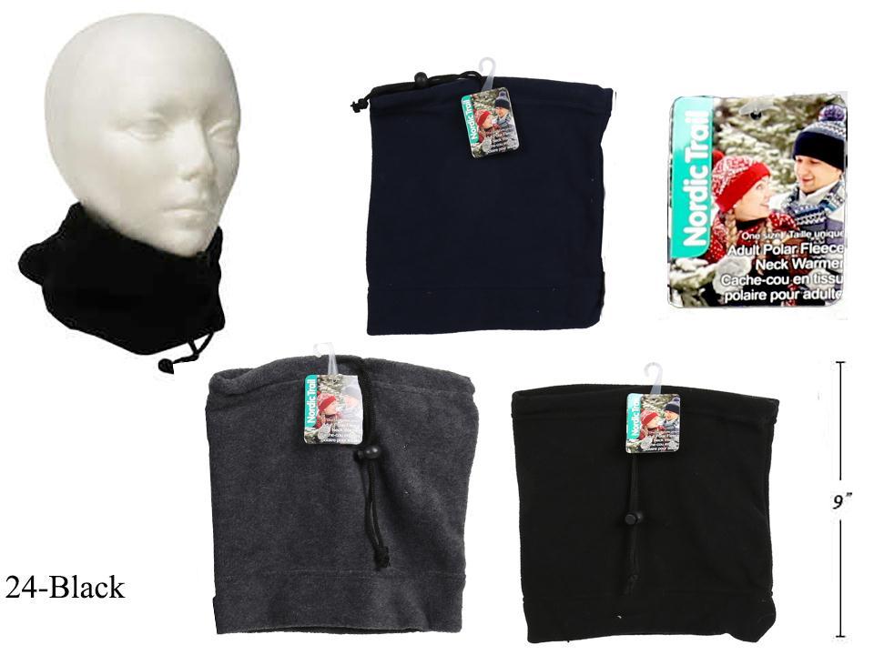 Adults Polar Fleece Neck Warmer with Adjustable Tie-0