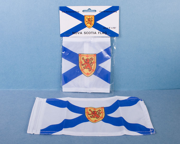 Nova Scotia Car Antenna Flag ~ 5" x 10"-0