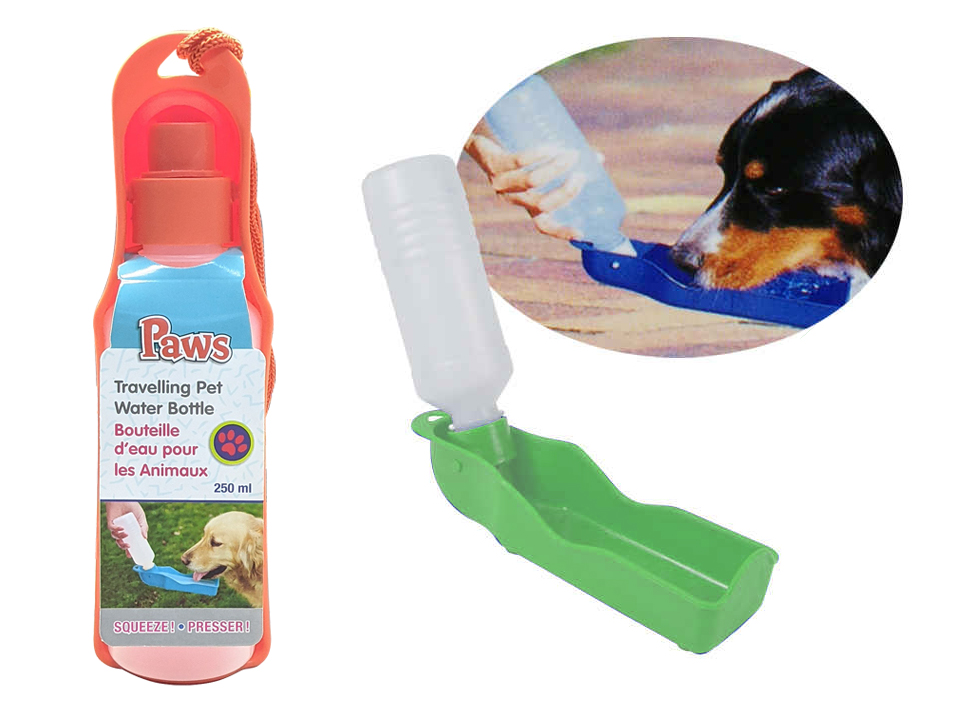 PAWS Travelling Pet Water Bottle ~ 250ml-0