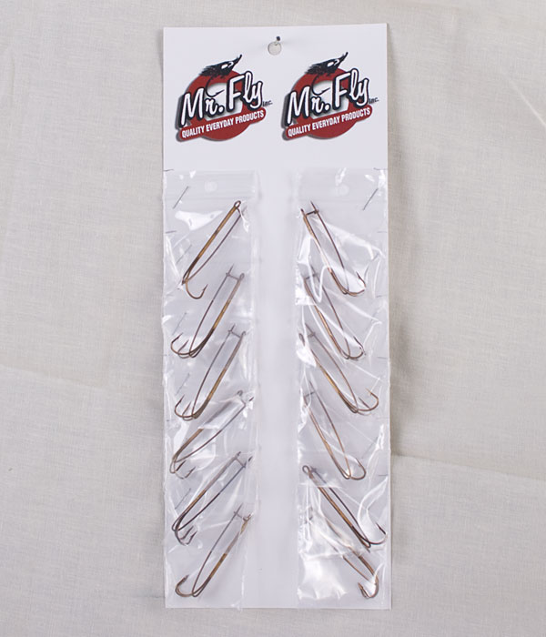 Mustad Safety Pin Minnow Hooks ~ Small -0