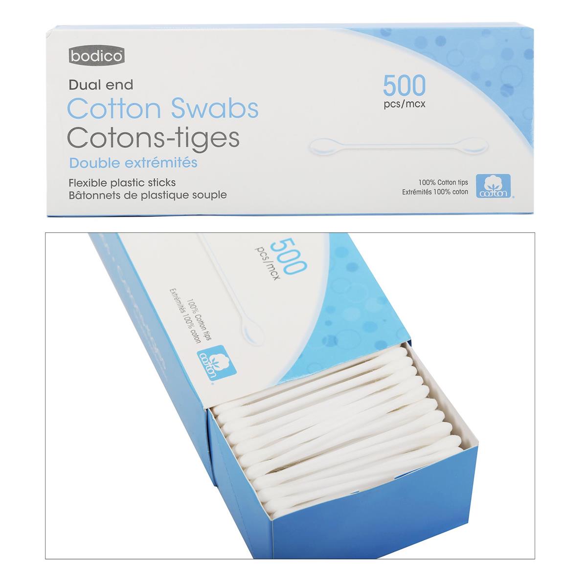 Bodico Cotton Swabs ~ 500 per box-0