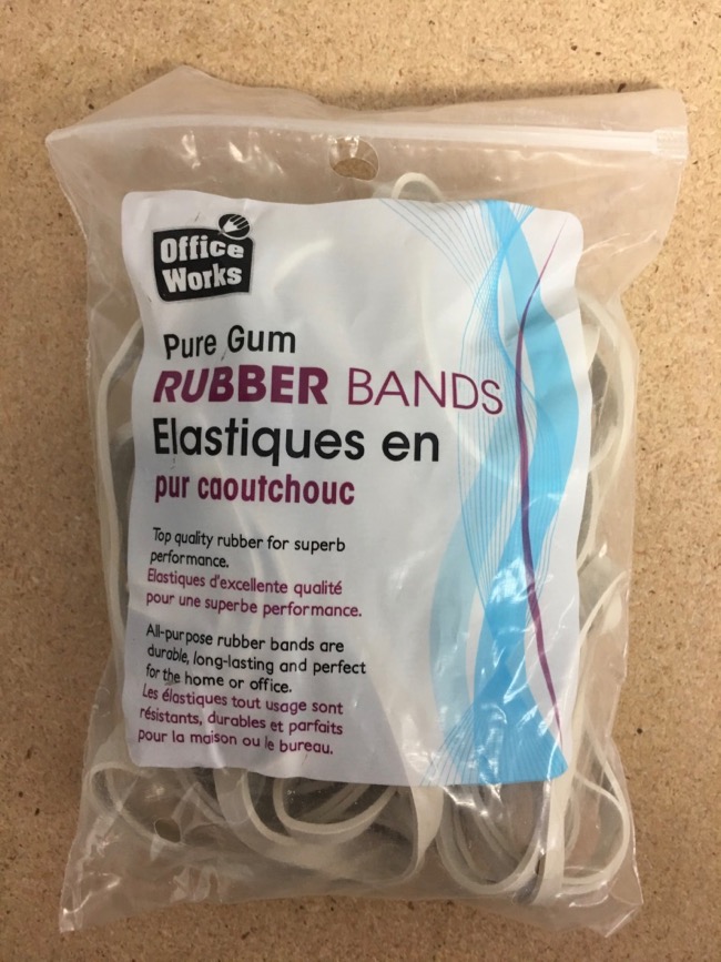 Rubber Bands #64 - natural color ~ 1/4lb bag-0