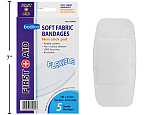 Soft Fabric Bandages - Extra Large ~ 5 per pack-0