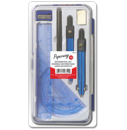 Paperway Geometry Set ~ 10 pieces-0
