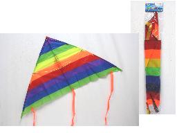 Rainbow Fabric Kite ~ 36"-0