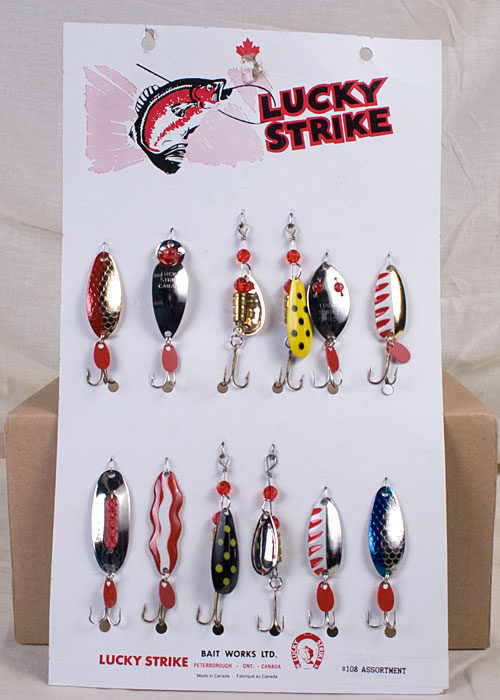 Lucky Strike Assorted Lure Cards ~ #108-0