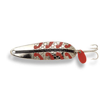 Lucky Strike Gator Spoons 2.5" ~ Nickel-0