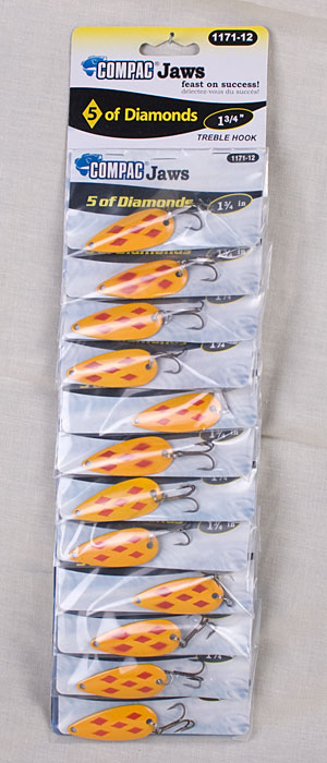 Compac 5 of Diamonds Devil Bait ~ 1-3/4"-0