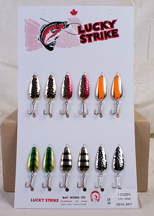 Lucky Strike Devil Bait 1.5" ~ 6 assorted -0