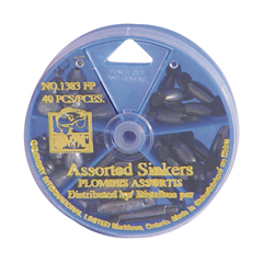 Compac Mixed Sinkers ~ 40 pieces per dial-0