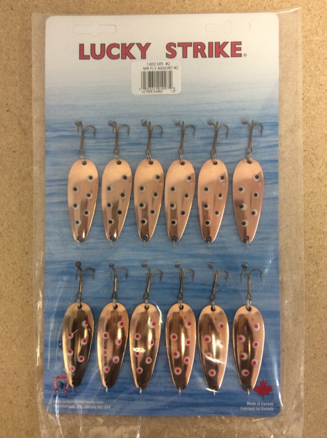 Lucky Strike Devil Bait 2.5" ~ 2 assorted -0