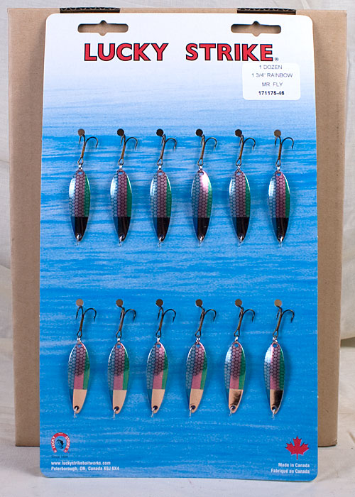 Lucky Strike Rainbow Lure 1.75" ~ 12 per card-0