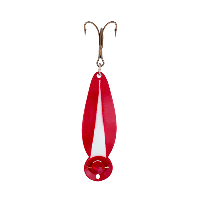 Lucky Strike Scarlet Eye Wobbler 1.75" ~ Red & White-0