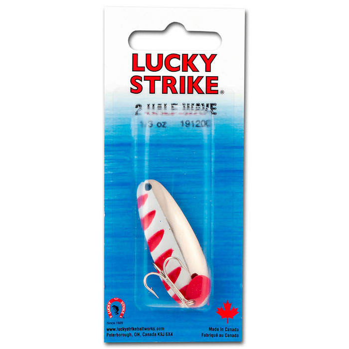Lucky Strike Half Wave Lure 2" ~ Nickel-0