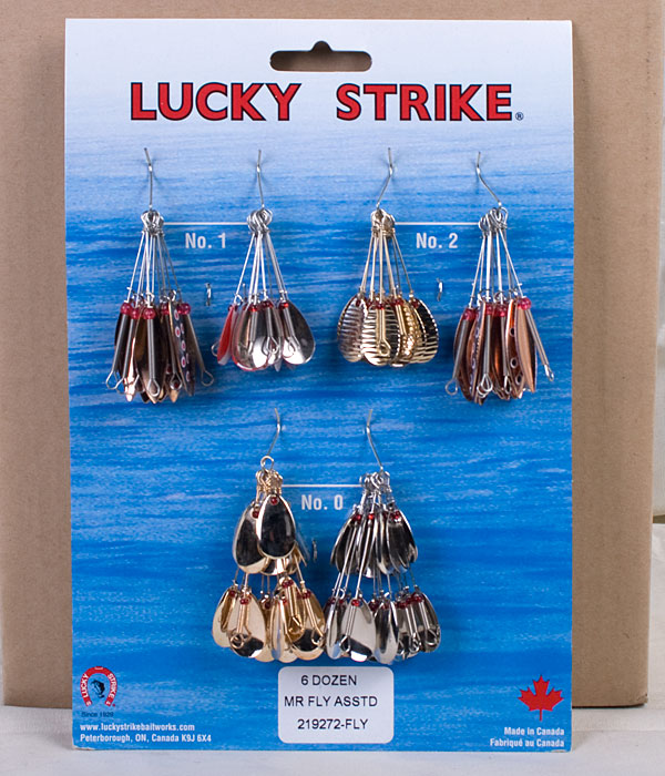 Lucky Strike #37 - Custom Spinners ~ 6 dozen per display-0
