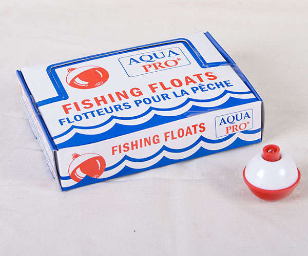 Compac Red & White Plastic Bobbers ~ 1-1/4"-0