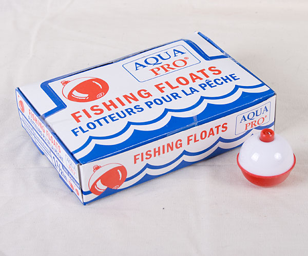 Compac Red & White Plastic Bobbers ~ 1-1/2"-0