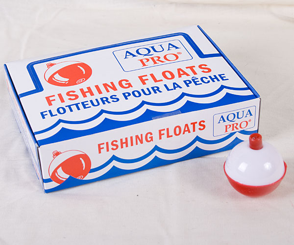 Compac Red & White Plastic Bobbers ~ 1-3/4"-0