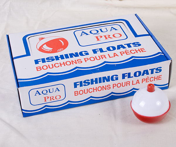Compac Red & White Plastic Bobbers ~ 2"-0