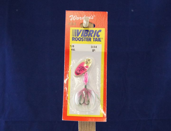 Vibric Rooster Tail - 1/8oz ~ Rainbow Mylar-0