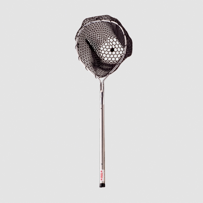 Lucky Strike Rubber Net w/Telescopic Handle ~ Model No. R16-0