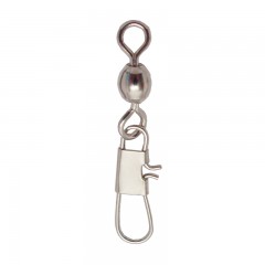 Compac Nickel Crane Swivel w/Interlocking Snaps -0