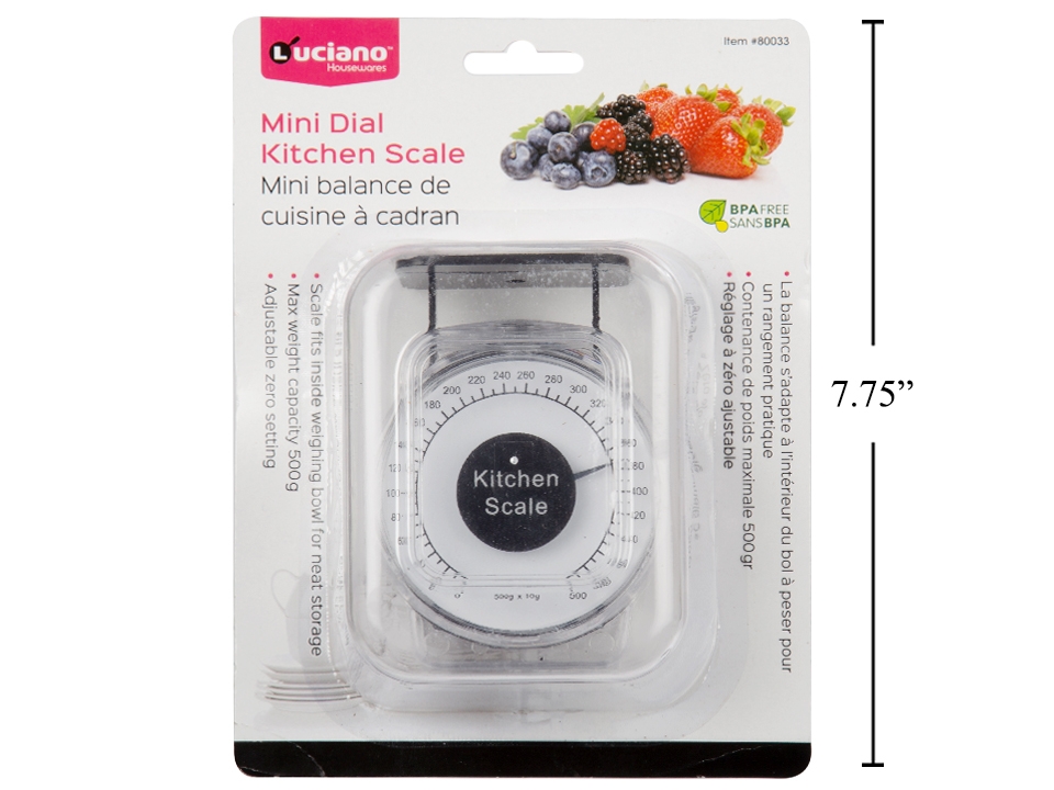 Luciano Mini Dial Kitchen Scale-0