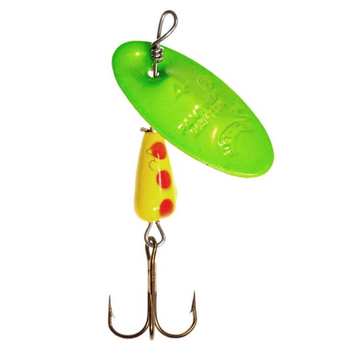 Panther Martin Lure - Size 4 ~ Classic Colors Chartreuse-0