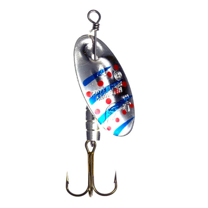 Panther Martin Lure - Size 2 ~ Deluxe Silver Blue Red-0