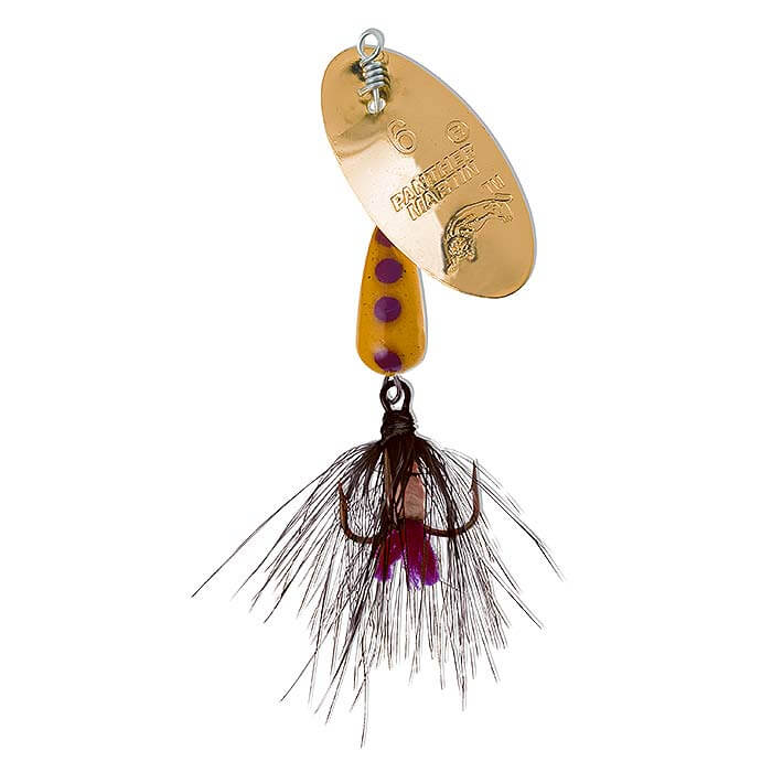 Panther Martin Lure - Size 2 ~ Classic Fly Gold Yellow -0