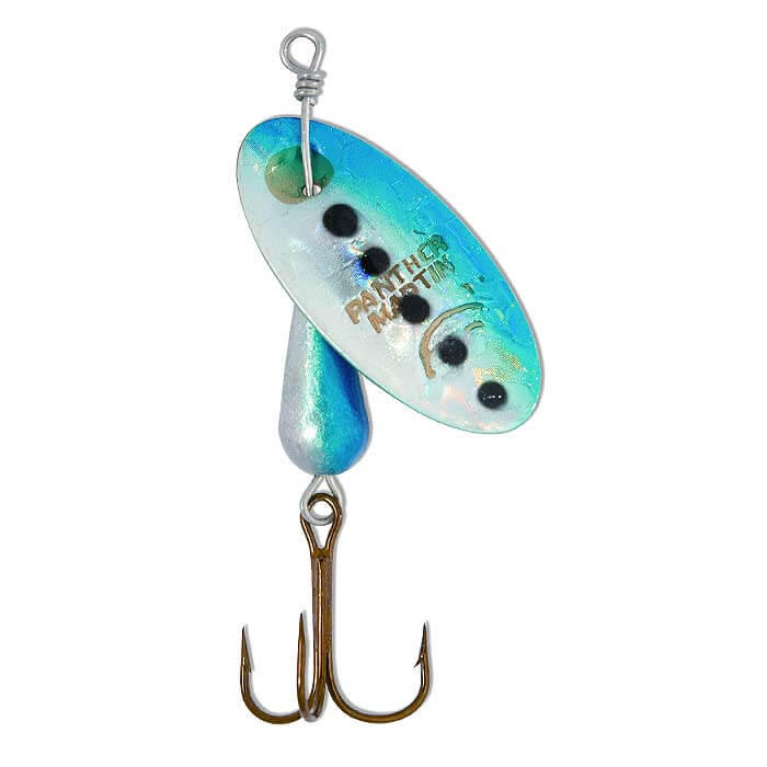 Panther Martin Lure - Size 2 ~ Holographic Silver Blue-0