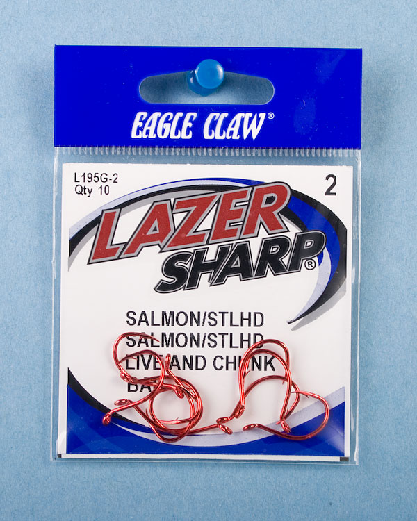 Eagle Claw Red Salmon Egg Hooks-0
