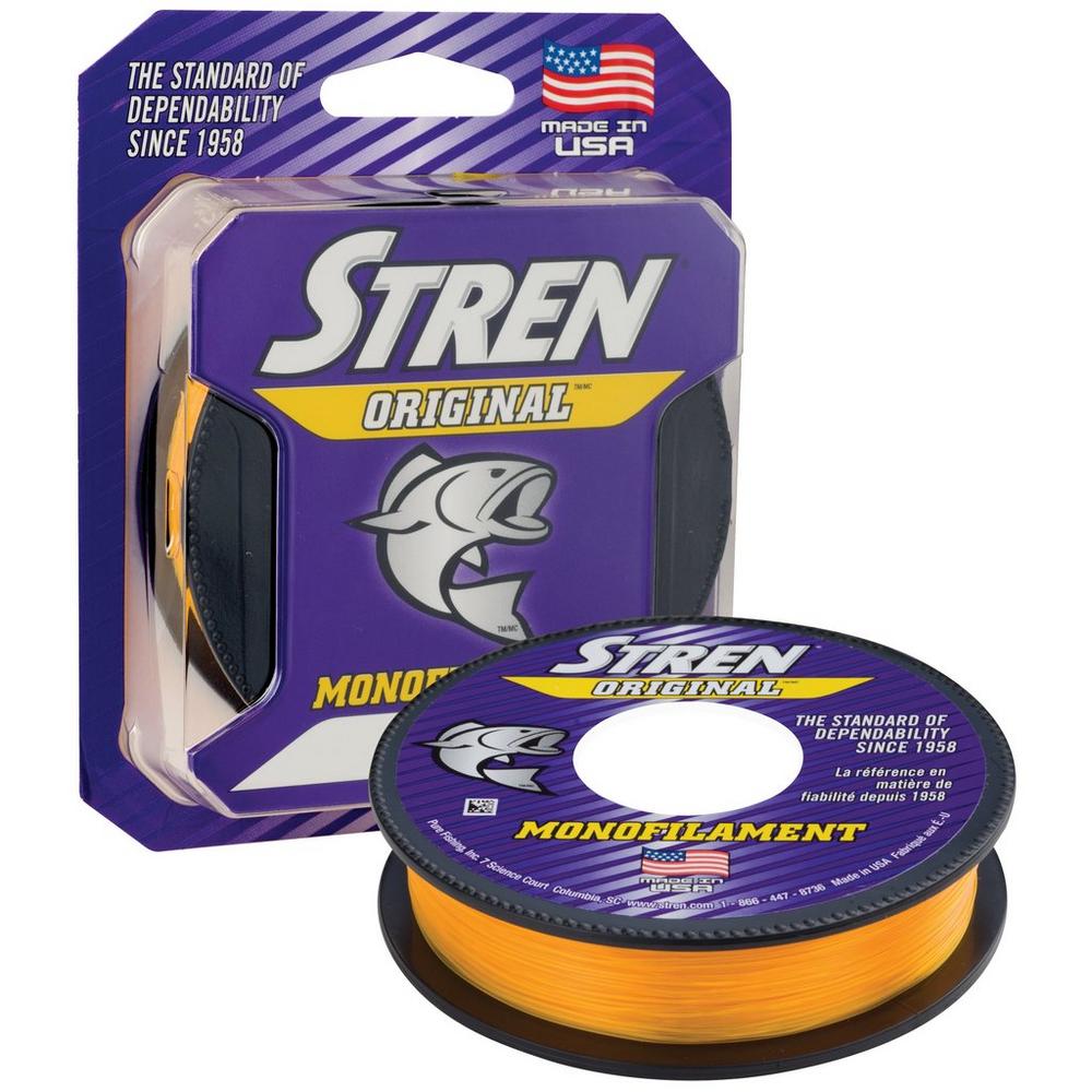 Stren Original Fishing Line - Hi-Vis Gold ~ 330yard spool - 8lb-0
