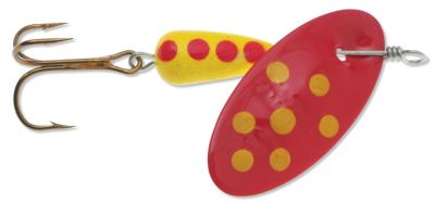 Panther Martin Lure - Size 2 ~ Classic Spotted Fly Red Yellow-0