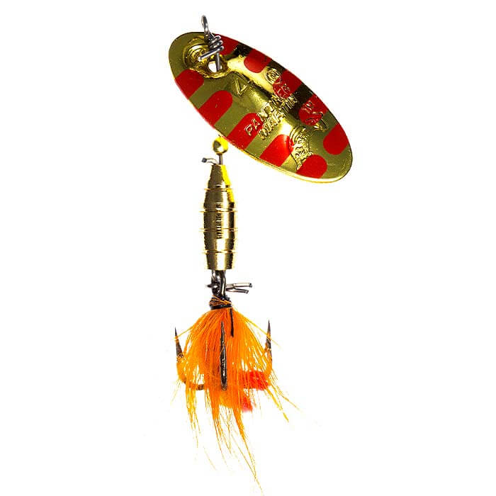 Panther Martin Lure - Size 2 ~ Salamander Fly Gold Yellow-0