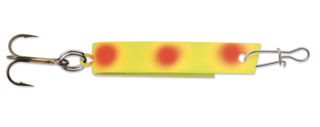 Super Duper Lure 503 Series ~ Chartreuse / Fire Dot-0