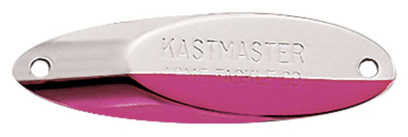 ACME Kastmaster 1/4oz ~ Gold Neon Red-0
